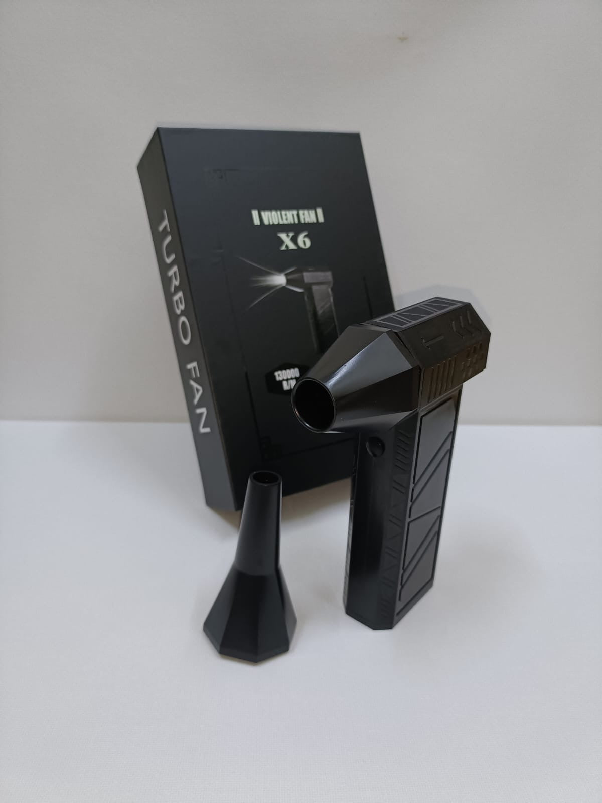 š TURBO FAN X6 ā 130,000 RPM | 52 m/s Air Speed