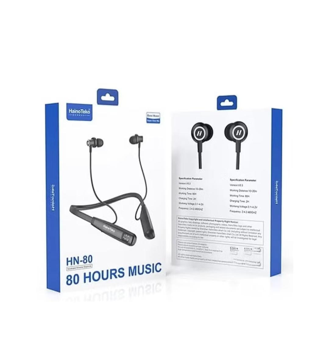 🎧 Toko HN-80 Wireless Headphones – 80 Hours of Nonstop Music